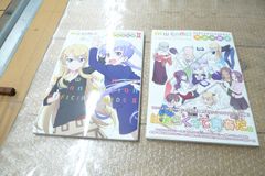 애니메이션 설정 자료집 팬북 [NEW GAME!! 뉴게임 TV애니메이션 공식 가이드 완전 공략책 1+2 세트 관리 0504