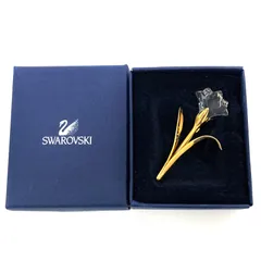 ◆SWAROVSKI◆スワロフスキー リリー ブローチ  花