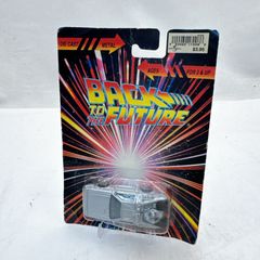 バック・トゥ・ザ・フューチャー デロリアン ダイキャスト ミニカー【未開封・台紙付き】