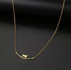 【送料無料】猫のネックレス【開運】