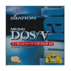 3.5インチ2HDフロッピーディスク10枚パック IMATION MF2HD D18-10PA