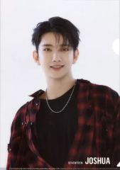 [중고] 클리어 파일 조슈아 A4 클리어 파일 [플랫 가샤폰 SVT 클리어 파일 컬렉션 vol.2 From PLEDIS ENTERTAINMENT SEVENTEEN]