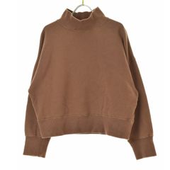 【UNITEDARROWSBEAUTY&YOUTH】1612-225-4704 コットン裏毛ハイネックロングスリーブプルオーバー長袖スウェット