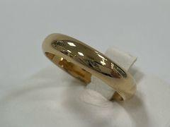 ノンブランドジュエリー 甲丸リング K18YG K18イエローゴールド 【中古】 【リング】 【送料無料】