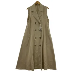 AZUL BY MOUSSY アズールバイマウジー   トレンチジレワンピース sizeS/ベージュ