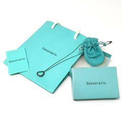 ティファニー オープンハート ネックレス アクセサリー　Tiffany&Co. 管理番号KKVNKO451