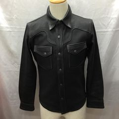 THE FLAT HEAD ディアスキン レザーシャツ サイズ40 - メルカリ