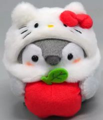 新品】コウペンちゃん サンリオ デスクトップぬいぐるみ ハローキティ