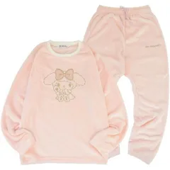 マイメロディ トレーナー スウェット パンツ フリース セットアップ ルームウェア 部屋着 パジャマ mm1644-90