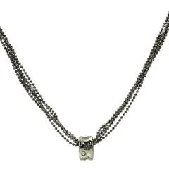 GIVENCHY ジバンシー ネックレス ペンダント アクセサリー ジュエリー 小物 メタル ラインストーン シルバー