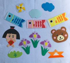 壁面飾り　こどの日