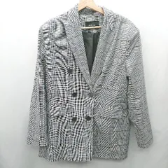 ◇ ⊇ Stradivarius ストラディバリウス チェック柄 長袖 ジャケット サイズM グレー系 レディース E  【1412260044028】