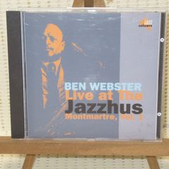 CD　BEN WEBSTER　LIVE AT THE JAZZHUS VOL.1　8747102　全11曲　ベン・ウェブスター