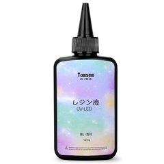 Tomsem レジン液 UV/LED対応 125g 高い透明 詰替用 大容量 レジン液 ハードタイプ DIYクラフトデコレーション-キャスティング＆コーティング UVレジン液 低刺激性 レジン 0
