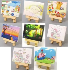 【中古】キャンバスボード・キャンバスアート 全8種セット 「いつでもカービィ トレーディングミニキャンバス＆イーゼルセット」