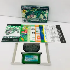 【瀬戸店】外箱・内箱ありゲームボーイアドバンス ポケットモンスター エメラルド【607-2441】