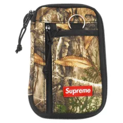 SUPREME (シュプリーム) 19AW Small Zip Pouch Wellet ラウンドシップ スモール コンパクト ナイロン ウォレット 財布 リアルツリーカモ カーキのサムネイル