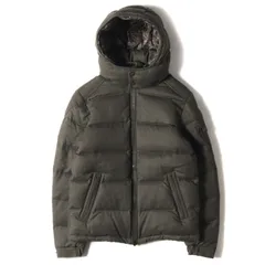 美品 MONCLER モンクレール ダウン ジャケット サイズ:1 モンジュネーブル フード付き ウール ダウンジャケット MONTGENEVRE カーキ アウター ブルゾン【メンズ】のサムネイル