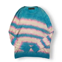 The Elder Statesman シルクニット ボーダーセーター S The Elder Statesman シルクニット ボーダーセーター S エルダー