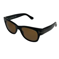 美品✨TOM FORD TF58 Cary サングラス 黒×茶 送料無料】トムフォード TOM FORD TF58 52N Cary サングラス