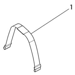 マキタ makita 18V 充電式噴霧器 MUS054DZ 用ショルダストラップ 肩掛ベルト PR00000128 ふんむき 部品 補給 パーツ 修理 薬剤 薬剤散布