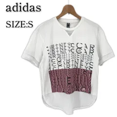 adidas by STELLA McCARTENY 半袖Tシャツ S レディース アディダス バイ ステラマッカートニー 古着 カットソー オーバーサイズ