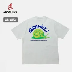 【新品】GRAMICCI グラミチ スネイルTEE ユニセックス ホワイト