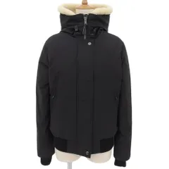 【本物保証】 超美品 オーエスシー クロス OSC(OUTDOOR SURVIVAL CANADA) CROSS ダウンコート 83D5092 M レディース アウター ブラック