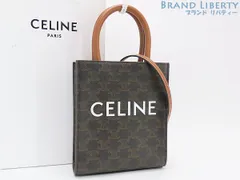 2024年最新】celine セリーヌ ミニ バーティカルカバ トリオンフ 