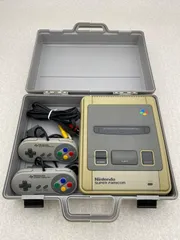 スーパーファミコン本体＋ソフト10個、ケース付き Yahoo!オークション - スーパーファミコン 本体 ソフト 収納