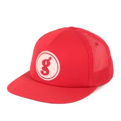 GOOD ENOUGH グッドイナフ キャップ / THE PARK・ING GINZA サークルgロゴ メッシュキャップ / レッド / ブランド コラボ 帽子【メンズ】【中古】のサムネイル