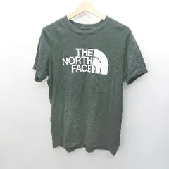 ◇ THE NORTH FACE ブランドロゴプリント スポーティー 半袖 Ｔシャツ サイズM ブラック ホワイト レディース E  【1405140036299】