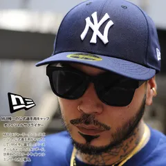 ニューエラ NEW ERA キャップ ニューヨークヤンキース メンズ 春夏秋冬用 紺 MLB ヤンキース NY ロゴ LP 59Fifty 帽子 cap 浅め カーブバイザー フィッテッドキャップ おしゃれ 定番 人気 プロモデル b系 13554936