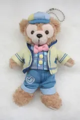 東京ディズニーシー ぬいぐるみバッジ Duffy's HEARTWARMING DAYS 2018 ダッフィー(黄パーカー/ハートシャツ/帽子) 2018