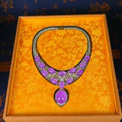 ⭐︎【天然】アメトリン ネックレス 27.2g - メルカリ