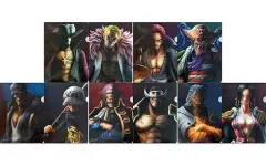 【中古】クリアファイル 全5種セット 肖像クリアファイルセット 「一番くじ ワンピース THE GREAT GALLERY～頂点を極めし者達～」 G賞