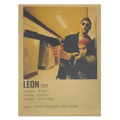 レオン（マチルダ）のポスター　※当時の激レア品一点物 映画「LEON」レオン、マチルダのアート（ポスター）を販売 ー