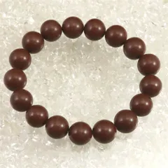 H&E社 セドナライト セドナストーン 12mm玉ブレスレット 証明書付 45.0g　 【榎本通商95193】