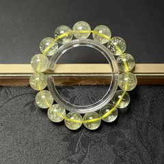 鑑別書付/極上透明】リビアングラス 7.5mm 本物保証 隕石 黄金/879 