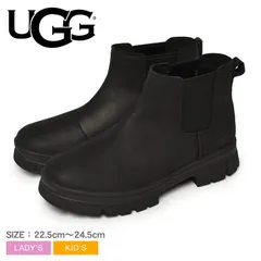 UGG 美品　アシュトン チェルシー　ブーツ　24 黒 UGG / アグ】ASHTON CHELSEA（ブーティ・ショートブーツ