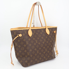 ルイ・ヴィトン LOUIS VUITTON モノグラム ネヴァーフルMM M40156 ブラウン PVC トートバッグ