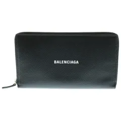 【箱有り◯】BALENCIAGA コンチネンタルウォレット 長財布 バレンシアガ BALENCIAGA バレンシアガ ラウンドファスナー長財布 CRUSH CONTINENTAL