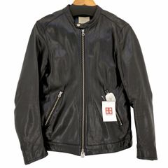 フリークスストア FREAKS STORE ゴートレザーシングルライダースジャケット メンズ JPN：M 