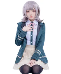 【数量限定】衣装 スーパーダンガンロンパ セット ハロウィン コスプレ ななみ 七海千秋 ウィッグ付き ちあき time] [milky