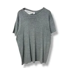 80s Champion 88/12 Solid T-Shirt Made in USA 【XL】 80年代 チャンピオン 霜降り グレー 無地 ブランク Tシャツ 襤褸 USA製 アメリカ製