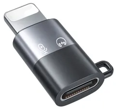 【５個入】type c to ライトニング 変換アダプター OTG イヤホン対応 充電非対応