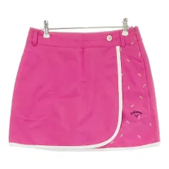 サイズ：M CALLAWAY キャロウェイ  インナー付スカート ティー柄 ピンク系 [240101355287]# ゴルフウェア レディース ストスト