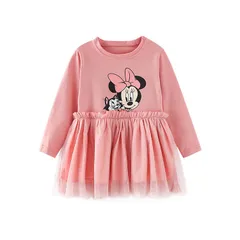 ミニ　ピンク　キラキラワンピース