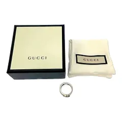 2024年最新】グッチ GUCCI リング 指輪 シルバー925 5号 男女兼用OK