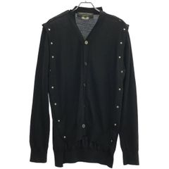 COMME des GARCONS HOMME PLUS コム デギャルソンオムプリュス 16AW カシメスタッズ カーディガン PR-N036 ブラック Lのサムネイル